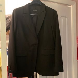 Banana Republic black suit coat